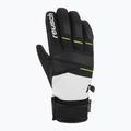Ski gloves Reusch Thunder R-Tex XT blacier grey/black/safety yellow 2