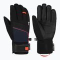Ski gloves Reusch Louis R-Tex XT black/dress blu/fluo red