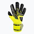 Reusch Attrakt Duo Evolution safety goalkeeper gloves yellow/silver/black 2