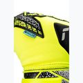 Reusch Attrakt Duo Evolution safety goalkeeper gloves yellow/silver/black 7