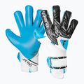 Reusch Attrakt Aqua Evolution goalkeeper gloves white/black/aqua blue