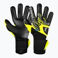 Reusch Attrakt Gold X NC Gravity safety goalkeeper gloves yellow/silver/black