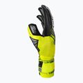 Reusch Attrakt Gold X Evolution safety goalkeeper gloves yellow/silver/black 4