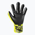 Reusch Attrakt Duo safety goalkeeper gloves yellow/silver/black 3