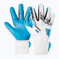 Reusch Attrakt Freegel goalkeeper gloves Aqua white/black/aqua blue