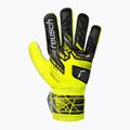 Reusch Attrakt Starter Solid safety yellow/silver goalkeeper gloves 2