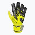 Reusch Attrakt Solid safety yellow/silver goalkeeper gloves 2