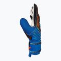 Reusch Attrakt Solid electric blue/shocking orange goalkeeper gloves 4