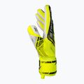 Reusch Attrakt Grip safety yellow/silver goalkeeper gloves 4