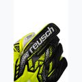 Reusch Attrakt Grip safety yellow/silver goalkeeper gloves 5