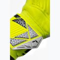 Reusch Attrakt Grip safety yellow/silver goalkeeper gloves 7
