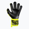 Reusch Attrakt Freegel Silver Junior safety yellow/silver/black children's goalkeeping gloves 3