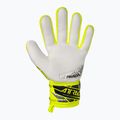 Reusch Attrakt Grip Junior safety yellow/silver children's goalkeeper gloves 3