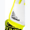 Reusch Attrakt Grip Junior safety yellow/silver children's goalkeeper gloves 7