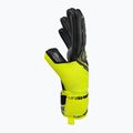 Reusch Attrakt Gold X NC Junior safety yellow/silver/black children's goalkeeper gloves 4