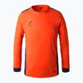 Goalkeeper's longsleeve Reusch Match Longsleeve Padded Junior shocking orange/blue