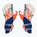 Reusch Attrakt Gold X Guardian goalkeeper gloves shocking orange/energize blue 2