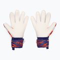 Reusch Attrakt Silver shocking orange/energize blue goalkeeper gloves 3