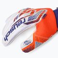 Reusch Attrakt Silver shocking orange/energize blue goalkeeper gloves 4