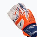 Reusch Attrakt Solid shocking orange/energize blue goalkeeper gloves 4