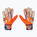 Reusch Attrakt Starter Solid Junior shocking orange/energize blue children's goalkeeper gloves 2