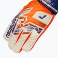 Reusch Attrakt Starter Solid Junior shocking orange/energize blue children's goalkeeper gloves 4