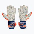 Reusch Attrakt Fusion goalkeeper gloves shocking orange/energize blue 3