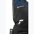Men's ski gloves Reusch Booster Gore-Tex black/dress blue 7