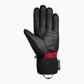 Ski gloves Reusch Louis R-Tex XT black/tango red 3