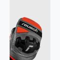 Ski gloves Reusch Worldcup Warrior GS Mitten black/silver/fluo red 4