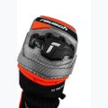 Ski gloves Reusch Worldcup Warrior GS Mitten black/silver/fluo red 5