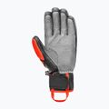 Ski gloves Reusch Worldcup Warrior DH black/silver/fluo red 3