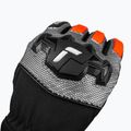 Men's ski gloves Reusch Worldcup Warrior R-Tex XT black/silver/fluo red 7