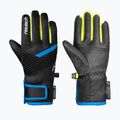 Children's ski gloves Reusch Dan R-Tex XT Junior blck/bril blu/safety yell