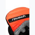 Children's ski gloves Reusch Worldcup Warrior GS Mitten black/silver/fluo red 4