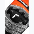 Children's ski gloves Reusch Worldcup Warrior GS Mitten black/silver/fluo red 5