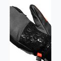 Children's ski gloves Reusch Worldcup Warrior GS Mitten black/silver/fluo red 8