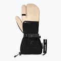 Men's ski gloves Reusch Duality R-Wool Lobster tan/black 3