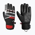 Men's ski gloves  Reusch Thunder R-Tex XT black/white/fire red