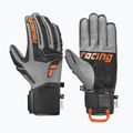 Men's ski gloves Reusch Ultra steel grey / black / shoc
