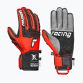 Men's ski gloves Reusch Ultra black/fluo red