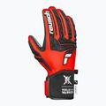 Men's ski gloves Reusch Ultra black/fluo red 4