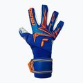 Goalkeeper gloves Reusch Attrakt Freegel Fusion Goaliator sharp blue/shocking orange 2