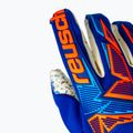 Goalkeeper gloves Reusch Attrakt Freegel Fusion Goaliator sharp blue/shocking orange 5