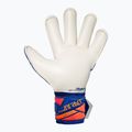 Goalkeeper gloves Reusch Attrakt Gold X Roll Finger sharp blue/white/shocking orange 3