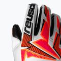 Goalkeeper gloves Reusch Attrakt Freegel Gold X white/shocking orange/black 7