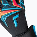 Goalkeeper gloves Reusch Attrakt Freegel Aqua black/shocking orange/aqua blue 5