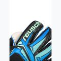 Goalkeeper gloves Reusch Attrakt RE:GRIP Evolution black/ocean light 6