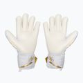 Goalkeeper gloves Reusch Attrakt AB1 Advance white/gold 3