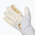 Goalkeeper gloves Reusch Attrakt AB1 Advance white/gold 4